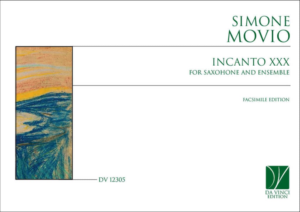 Incanto XXX, for Sax and Ensemble